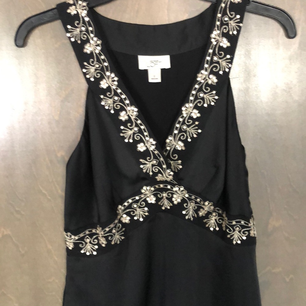 Loft black blouse